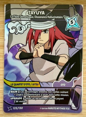 Carte naruto mythos - carte, tcg