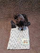 Doudou marionnette loup " La grande famille " Moulin roty Etat neuf