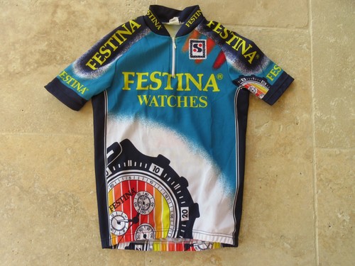 Maillot cycliste festina - cycliste,