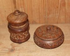 2 Boites petites rondes en