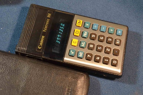 Canon palmtronic - canon, 8m