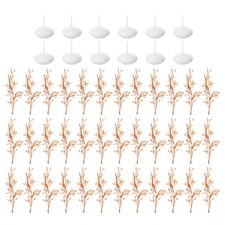36 pièces fleurs