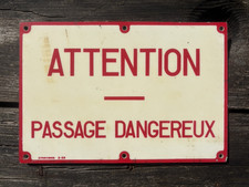 PLAQUE FIBRE "Passage