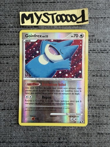 Carte pokémon goinfrex 111 - carte,