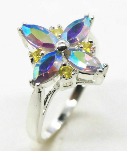 Bague argent topaze - bague,