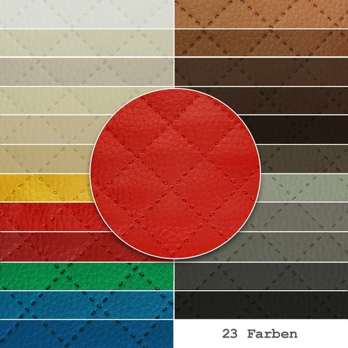 Similicuir matelassé tissu - similicuir,
