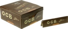 Ocb Marron  1600 Feuilles A Rouler Long Slim 50 Lot