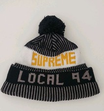 FW12 Supreme Local 94 Bonnet Noir Vintage Chapeau 2012