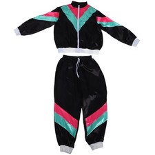  Costume de danse Disco pour enfants, tenue de spectacle Hip Hop, survêtement