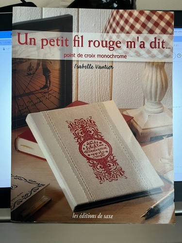 Livre broderie point croix - livre, de