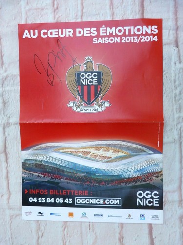 Affiche ogc nice - nice, allianz
