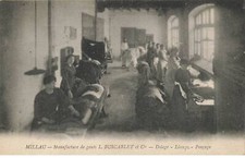 12 MILLAU #MK52082 MANUFACTURE DE GANTS I BUSCARLET ET CIE DOLAGE LISSAGE PONC