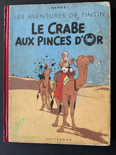 Tintin - Le Crabe Aux Pinces D’or - B4 - 1950 - BE