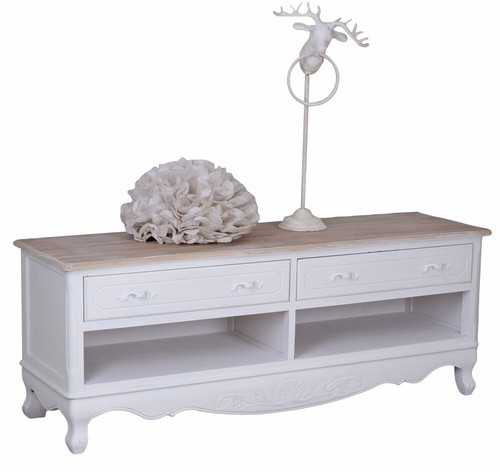 Meuble bas shabby tv - meuble,