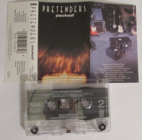 Pretenders packed k7 - pretenders,