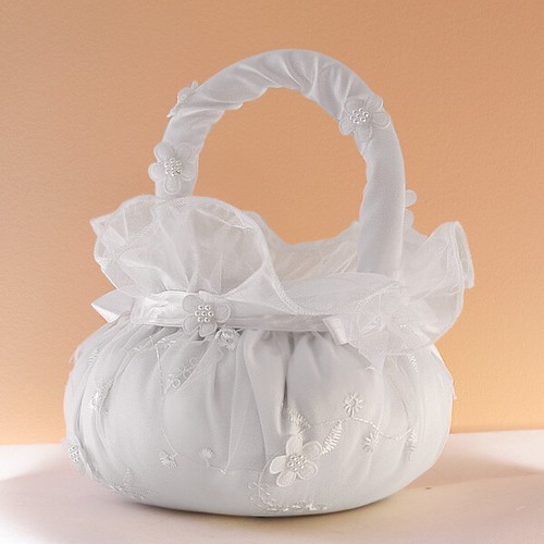 Panier mariage noeud fleur - mariage,