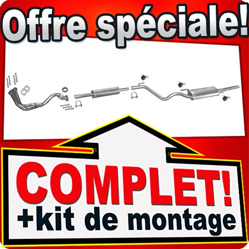 échappement pour golf 3 - golf,