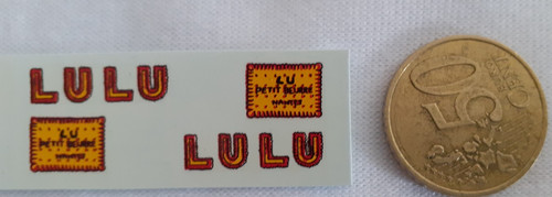 Decalcomanie decals petit - decalcomanie, lu