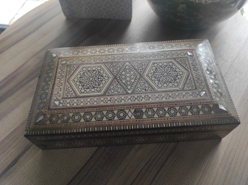 Boite vintage bois - boite, en