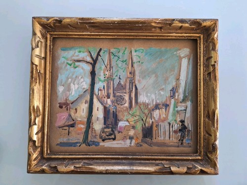Peinture ancienne miniature - peinture,