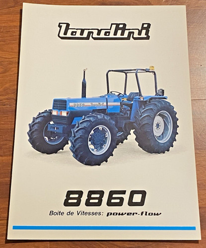 Notice publicitaire tracteur - notice,