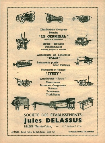 Publicité ancienne jules - ancienne,