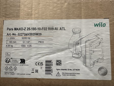 Circulateur Wilo Para MAXO-Z