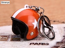  Porte-Clés Casque de Moto