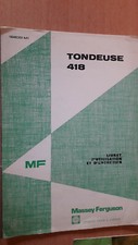 Massey Ferguson tondeuse 418 