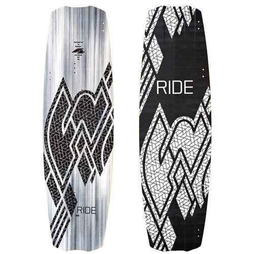 Kiteboard ride white - f2,