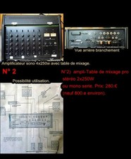 Matériel de DJ complet (Sono)