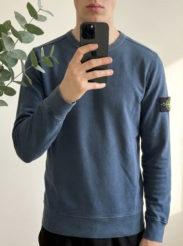 Sweat stone island bleu - sweat,