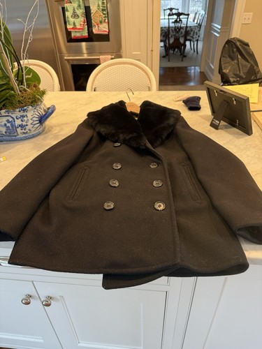 Schott perfecto peacoat with - ,