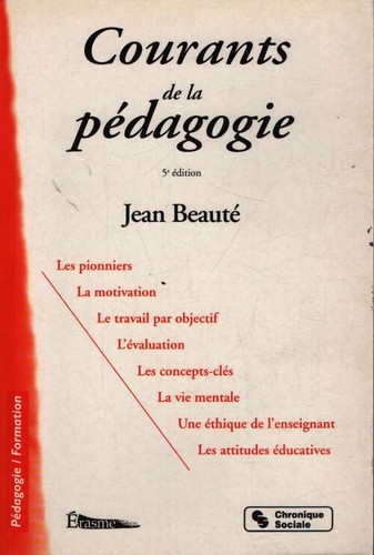 Courants pédagogie - de,