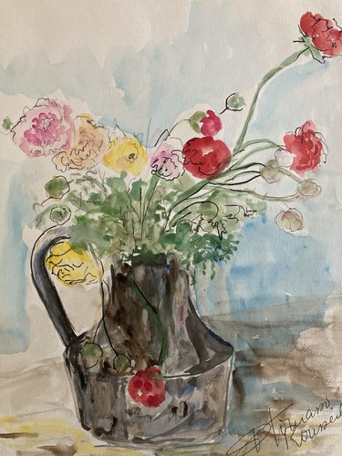 Beau dessin aquarelle gouache - beau,