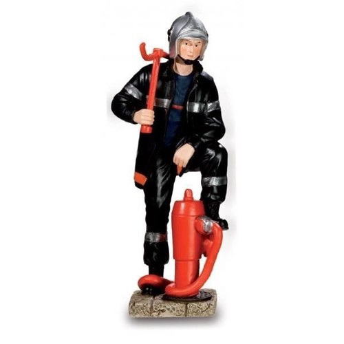 Figurine statuette pompier - figurine,