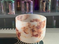 Bol chantant en cristal de