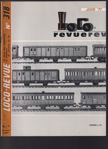Loco revue 318 - revue, voiture