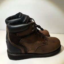 Georgia Men's Brookville (721) Work Boot G7134 Brown Leather Size 12M