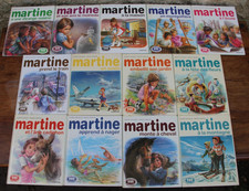 MARTINE - LOT DE 14 ALBUMS -