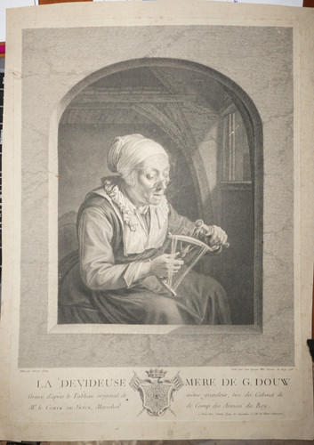 Gerrit dow gravure - gerrit,