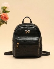 Sac A Dos Noir Femme Noeud