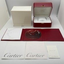 Cartier Véritable Boîtier de Montre COWA 0049 Livret DVD Livret Couverture Bo...