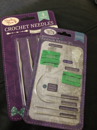 Lot aiguilles crochet et - lot, au