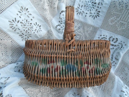 Joli panier ancien - panier, osier