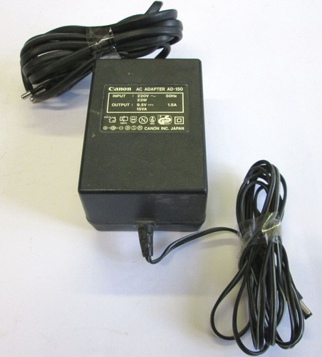 Canon adaptateur ad 150 - canon, 9.5v