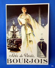 CARTE POSTALE  PARFUM BOURJOIS