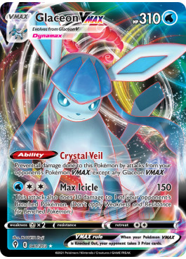 Pokémon glaceon vmax evs - pokémon,