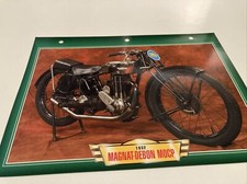 Magnat Debon 250 MOCP 1932 fiche carte moto passion collection Atlas
