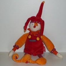 Doudou Clown Moulin Roty - Dragobert